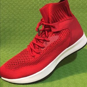 Zara men’s high top  shoes size 41 red